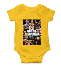 Load image into Gallery viewer, Conor McGregor UFC Kids Romper For Baby Boy/Girl-0-5 Months(18 Inches)-Yellow-Ektarfa.online
