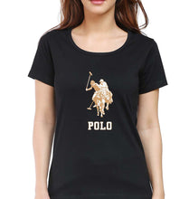 Load image into Gallery viewer, Polo T-Shirt for Women-Black-Ektarfa.online
