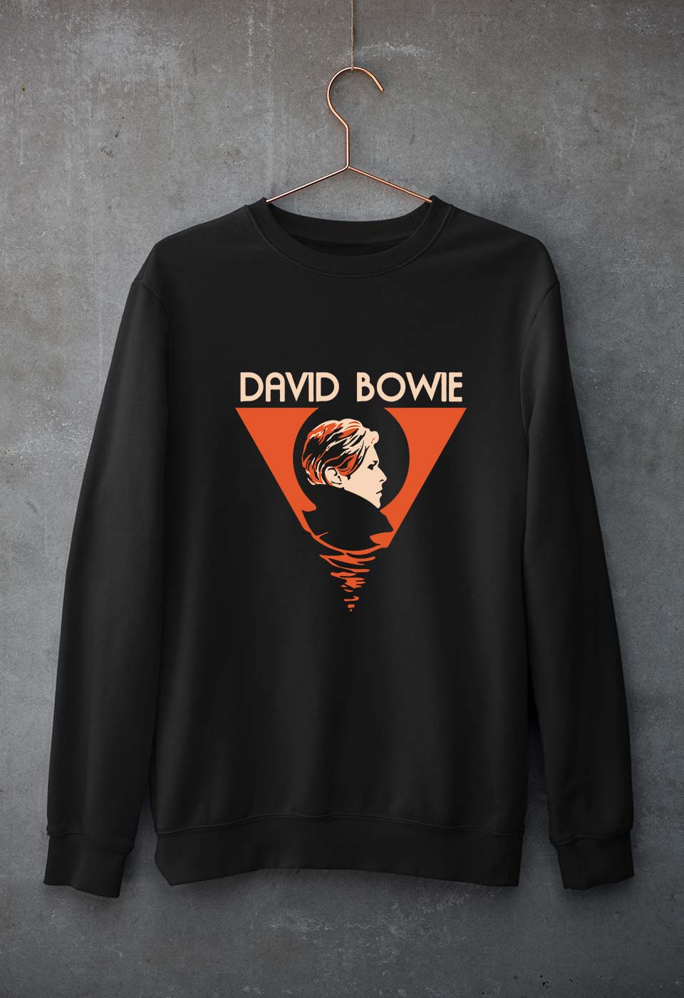 David Bowie Unisex Sweatshirt for Men/Women-Black-Ektarfa.online
