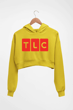 Load image into Gallery viewer, TLC Crop HOODIE FOR WOMEN-Mustard Yellow-Ektarfa.online
