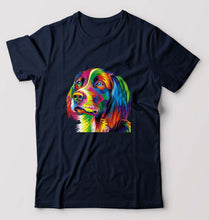 Load image into Gallery viewer, Dog T-Shirt for Men-Navy Blue-Ektarfa.online

