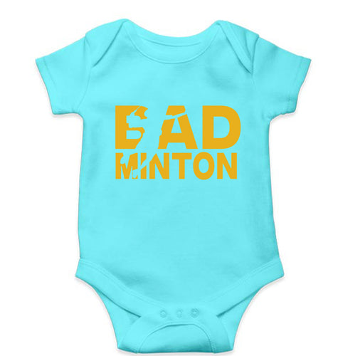 Badminton Kids Romper For Baby Boy/Girl-Sky Blue-Ektarfa.online