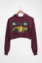 Load image into Gallery viewer, Breaking Bad Crop HOODIE FOR WOMEN-Maroon-Ektarfa.online
