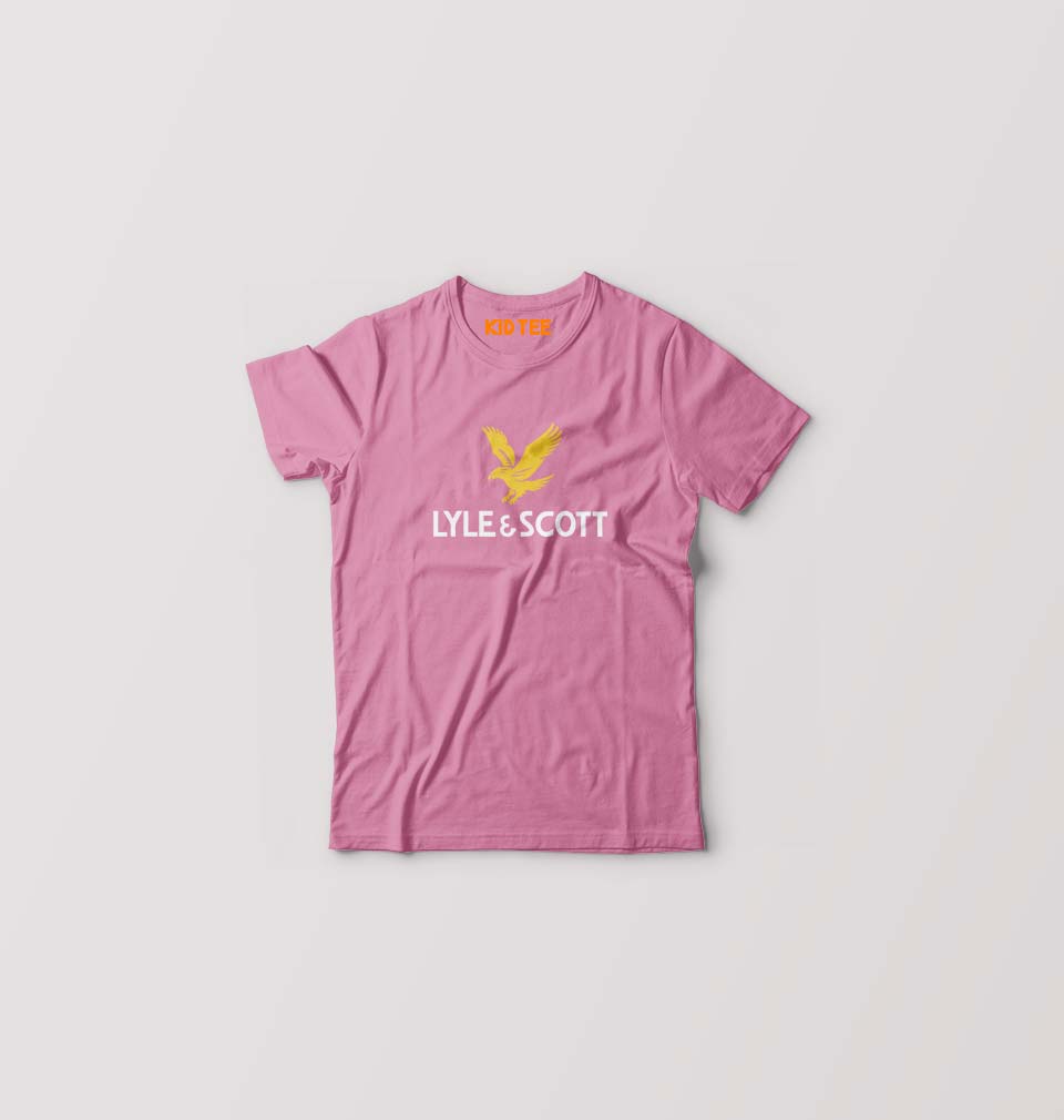 Lyle & ScottKids T-Shirt for Boy/Girl-Pink-Ektarfa.online