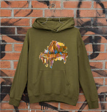 Load image into Gallery viewer, Piano Unisex Hoodie for Men/Women-Olive Green-Ektarfa.online
