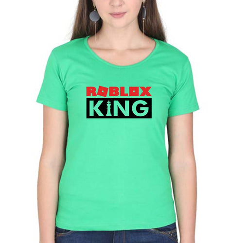 Roblox T-Shirt for Women-Flag Green-Ektarfa.online
