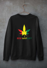 Load image into Gallery viewer, Bob Marley Weed Unisex Sweatshirt for Men/Women-Black-Ektarfa.online
