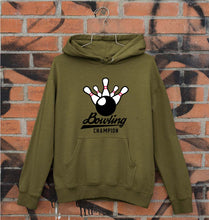 Load image into Gallery viewer, Bowling Champion Unisex Hoodie for Men/Women-Olive Green-Ektarfa.online
