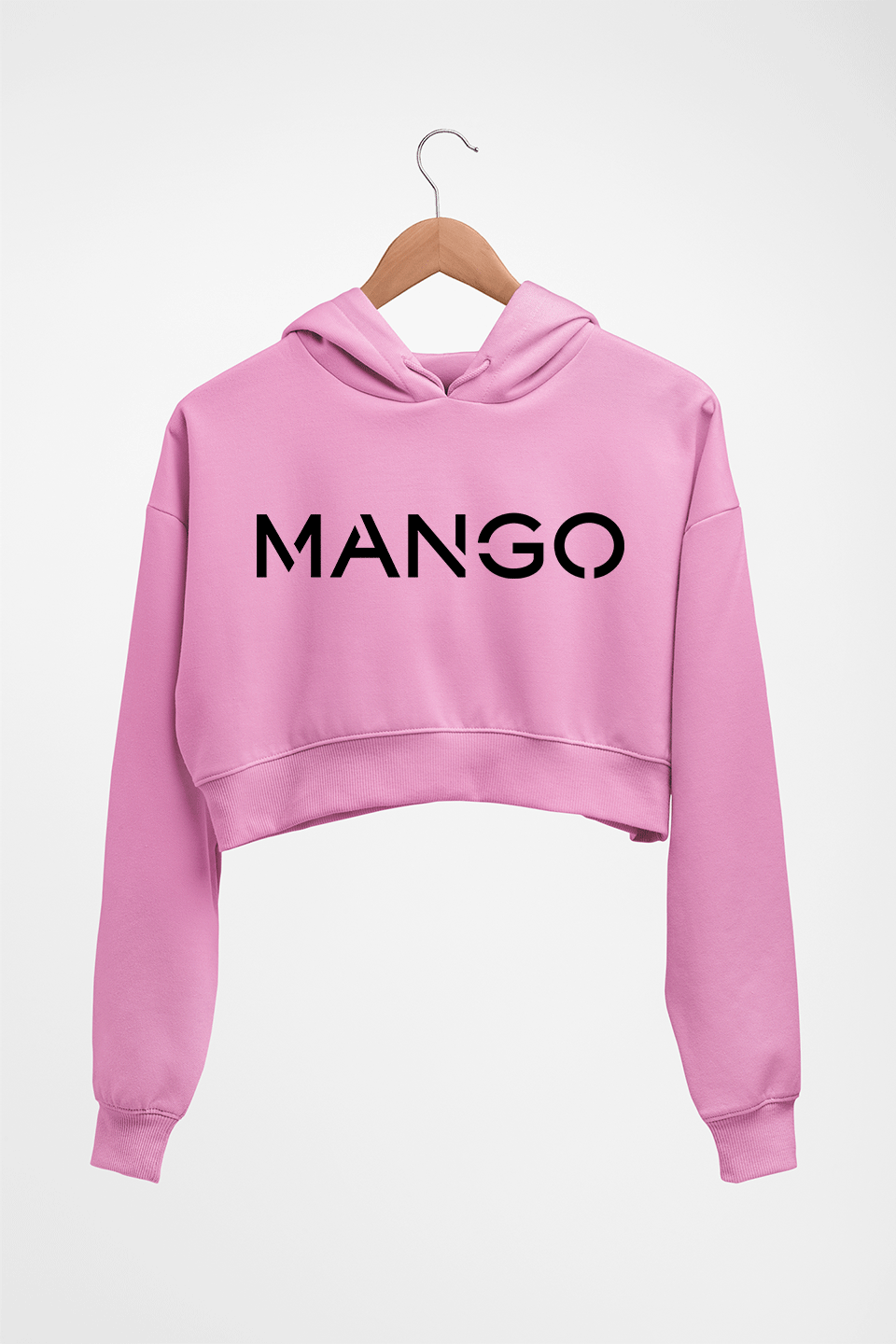 Mango Crop HOODIE FOR WOMEN-Light Baby Pink-Ektarfa.online