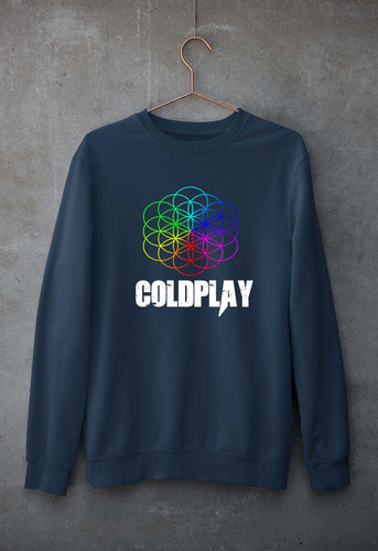 Coldplay Unisex Sweatshirt for Men/Women-Navy Blue-Ektarfa.online