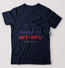 Load image into Gallery viewer, MIT World Peace University T-Shirt for Men-Navy Blue-Ektarfa.online
