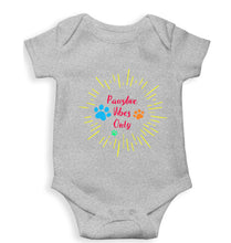 Load image into Gallery viewer, Dog Positive Vibes Kids Romper For Baby Boy/Girl-Grey-Ektarfa.online
