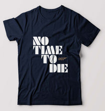 Load image into Gallery viewer, No Time To Die James Bond 007 T-Shirt for Men-Navy Blue-Ektarfa.online
