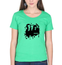 Load image into Gallery viewer, Coldplay T-Shirt for Women-Flag Green-Ektarfa.online
