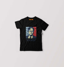Load image into Gallery viewer, Dwight Schrute T-Shirt for Boy/Girl-Black-Ektarfa.online
