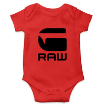 Load image into Gallery viewer, G Raw Kids Romper For Baby Boy/Girl-0-5 Months(18 Inches)-RED-Ektarfa.online
