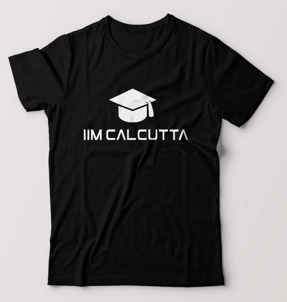 IIM C Calcutta T-Shirt for Men-Black-Ektarfa.online