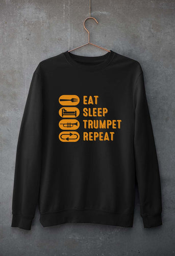 Trumpet Unisex Sweatshirt for Men/Women-Black-Ektarfa.online