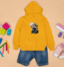 Load image into Gallery viewer, Hatake Kakashi Kids Hoodie for Boy/Girl-Mustard Yellow-Ektarfa.online

