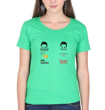Load image into Gallery viewer, Schitts Creek T-Shirt for Women-Flag Green-Ektarfa.online
