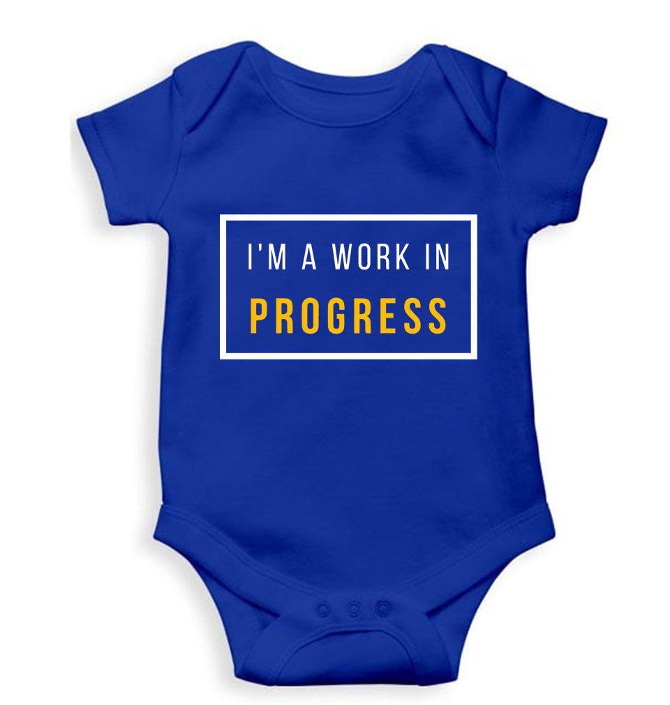 Gym Kids Romper For Baby Boy/Girl-Royal Blue-Ektarfa.online