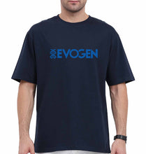 Load image into Gallery viewer, Evogen Oversized T-Shirt for Men-Navy Blue-Ektarfa.online
