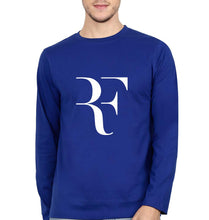 Load image into Gallery viewer, Roger Federer_RF Full Sleeves T-Shirt for Men-Royal Blue-Ektarfa.online
