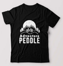 Load image into Gallery viewer, Cycling Adventure T-Shirt for Men-Black-Ektarfa.online
