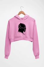 Load image into Gallery viewer, Black Panther Superhero Crop HOODIE FOR WOMEN-Light Baby Pink-Ektarfa.online
