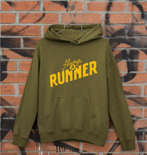Load image into Gallery viewer, Runner Running Unisex Hoodie for Men/Women-Olive Green-Ektarfa.online
