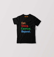 Load image into Gallery viewer, Carrom Kids T-Shirt for Boy/Girl-Black-Ektarfa.online
