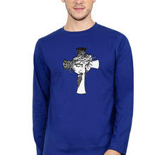 Load image into Gallery viewer, Jesus Full Sleeves T-Shirt for Men-Royal Blue-Ektarfa.online
