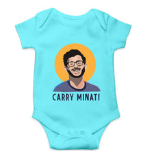 Load image into Gallery viewer, CarryMinati(Ajey Nagar) Kids Romper For Baby Boy/Girl-Sky Blue-Ektarfa.online
