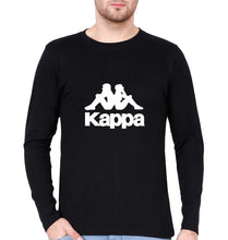 Load image into Gallery viewer, Kappa Full Sleeves T-Shirt for Men-Black-Ektarfa.online
