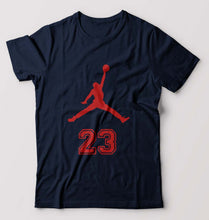 Load image into Gallery viewer, Michael Jordan T-Shirt for Men-Navy Blue-Ektarfa.online
