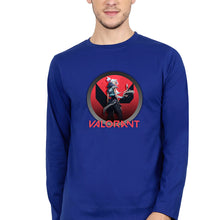 Load image into Gallery viewer, Valorant Full Sleeves T-Shirt for Men-Royal Blue-Ektarfa.online
