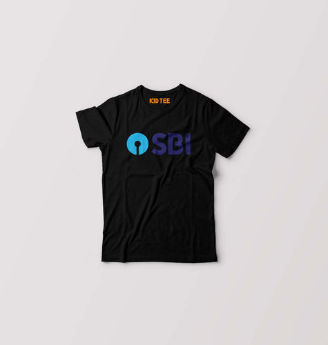 State Bank of India(SBI) Kids T-Shirt for Boy/Girl-0-1 Year(20 Inches)-Black-Ektarfa.online
