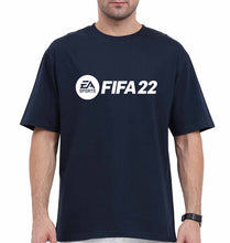 Load image into Gallery viewer, Fifa 22 Oversized T-Shirt for Men-Navy Blue-Ektarfa.online
