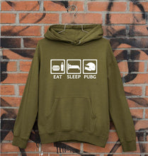Load image into Gallery viewer, PUBG Eat Sleep Pubg Unisex Hoodie for Men/Women-Olive Green-Ektarfa.online
