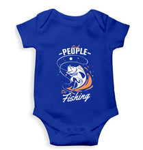 Load image into Gallery viewer, Fishing Kids Romper For Baby Boy/Girl-0-5 Months(18 Inches)-Royal Blue-Ektarfa.online
