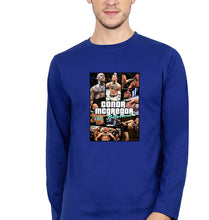 Load image into Gallery viewer, Conor McGregor UFC Full Sleeves T-Shirt for Men-Royal Blue-Ektarfa.online
