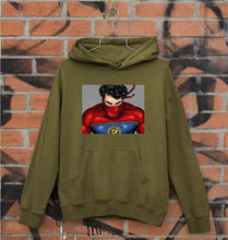 Load image into Gallery viewer, Minnal Murali Unisex Hoodie for Men/Women-Olive Green-Ektarfa.online
