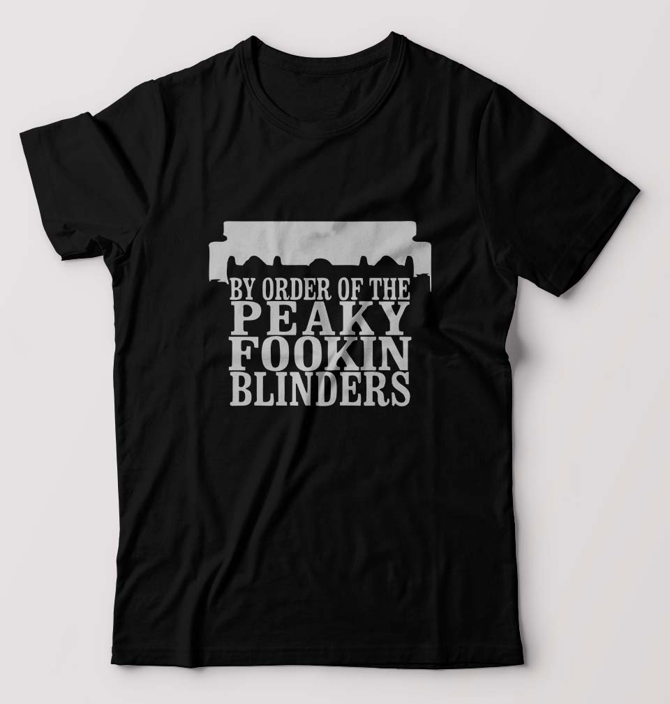 Peaky Blinders T-Shirt for Men-Black-Ektarfa.online