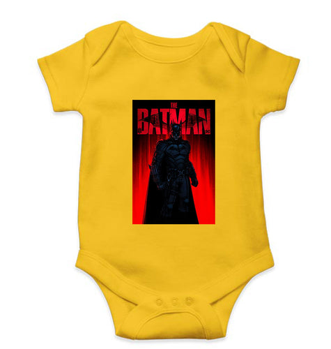 Batman Superhero Kids Romper For Baby Boy/Girl-Yellow-Ektarfa.online