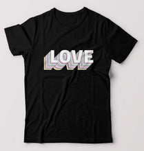 Load image into Gallery viewer, Love T-Shirt for Men-Black-Ektarfa.online
