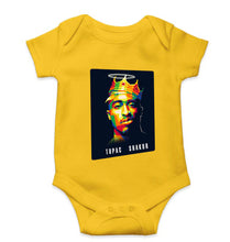Load image into Gallery viewer, 2Pac Tupac Kids Romper For Baby Boy/Girl-Yellow-Ektarfa.online
