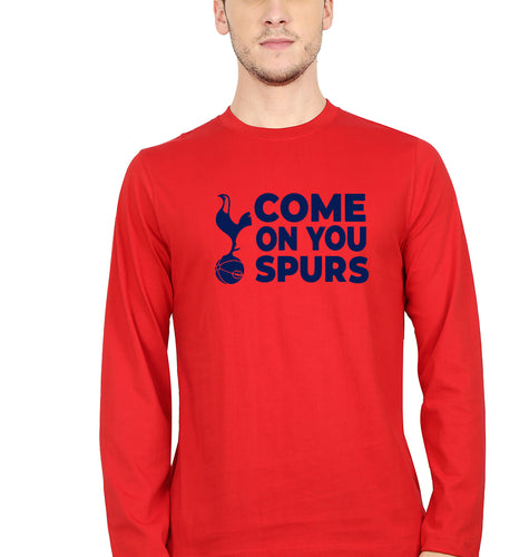 Tottenham Hotspur (Spurs) Full Sleeves T-Shirt for Men-Red-Ektarfa.online