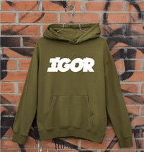 Load image into Gallery viewer, Igor Unisex Hoodie for Men/Women-Olive Green-Ektarfa.online

