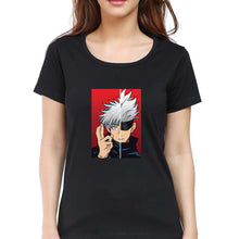 Load image into Gallery viewer, Sukuna Anime T-Shirt for Women-Black-Ektarfa.online
