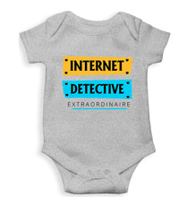 Load image into Gallery viewer, Internet Kids Romper For Baby Boy/Girl-Grey-Ektarfa.online
